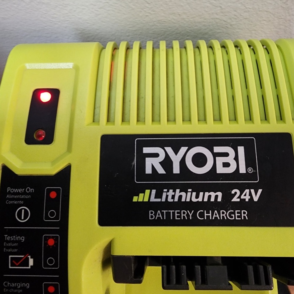 Ryobi Power Tools OP140 Lithium 24 Volt 24V Battery Charger  NOTE No Battery